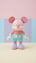 Mickey Mouse Pastel Plush Toy