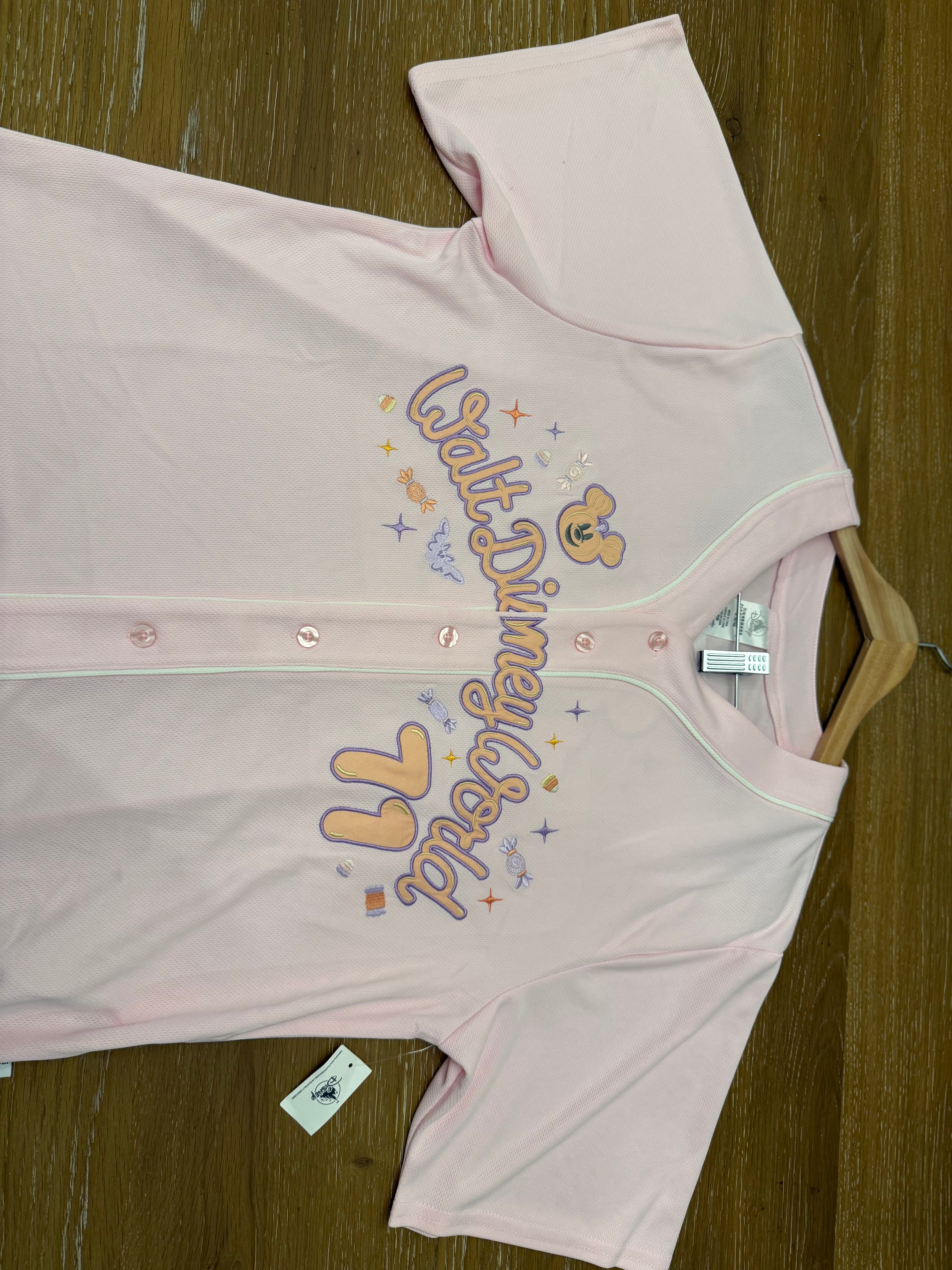 Disney Pink Ghost Halloween Jersey- AM