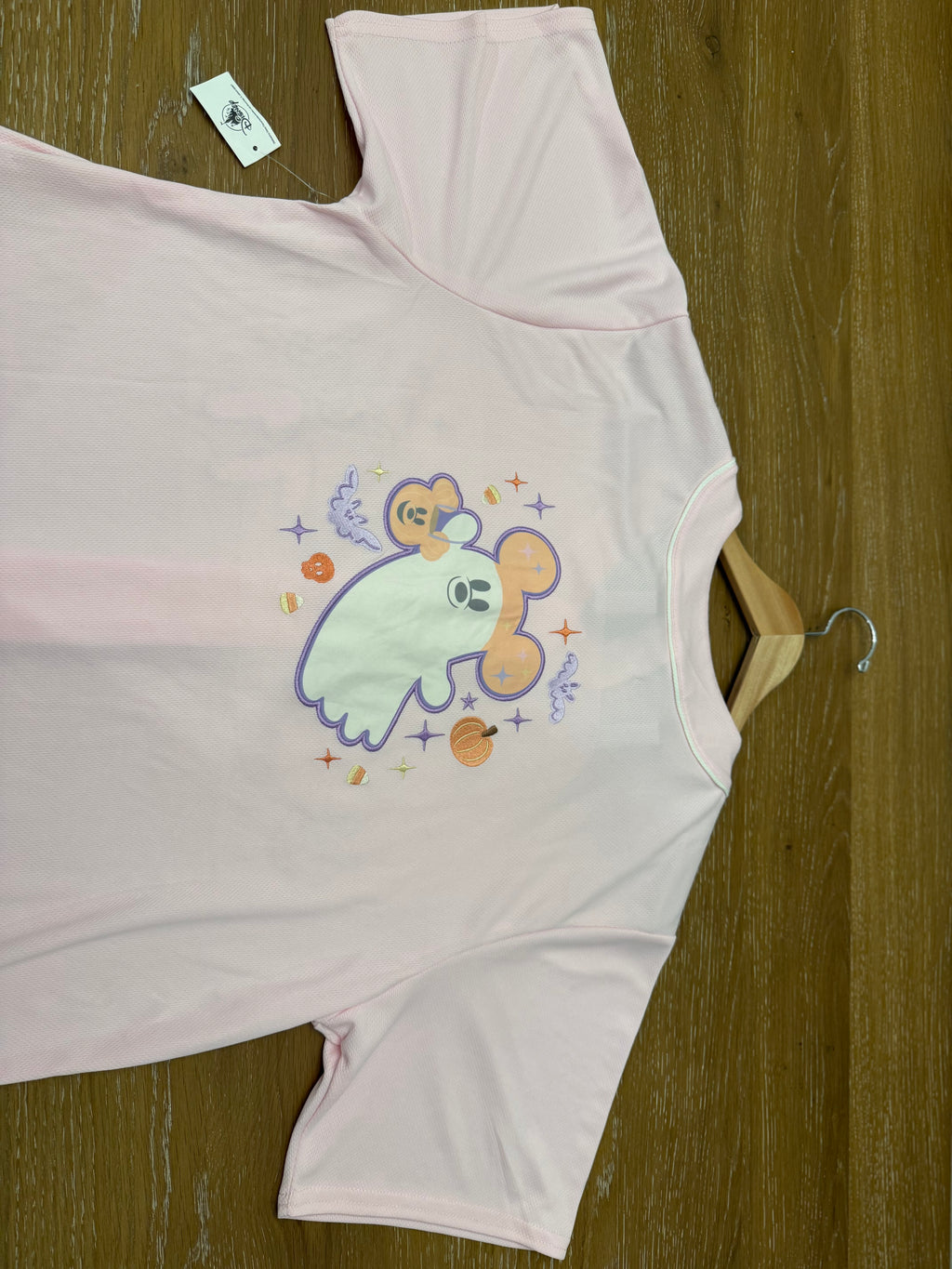 Disney Pink Ghost Halloween Jersey- AM