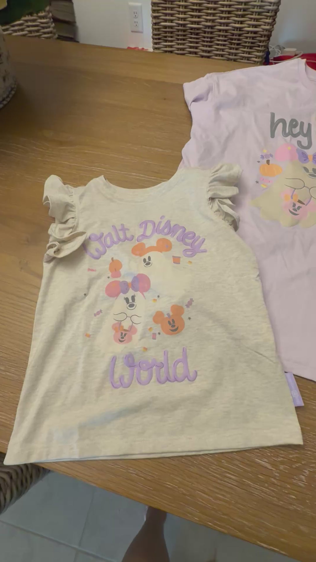 Disney “Hey Boo” Halloween T-shirt